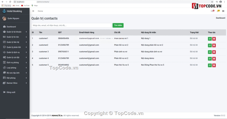 code php thuần,đặt phòng khách sạn,giao diện cực đẹp